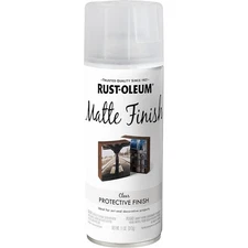 Matte Clear Spray Coating Fast-Drying No Shine Finish Wood Metal Glass Plastic