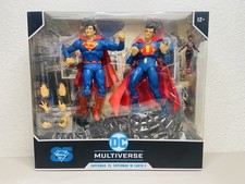 DC Multiverse McFarlane Toys Superman VS Superman Of Earth 3 2 Pack New MIB