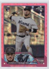 2023 Topps Chrome Logofractor Edition Pink Refractor 34/199 Jordan Groshans 19n6