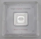 Geiger ORIGINAL Edelmetalle 5 gram .999 Silver Bar - In Assay  - Item#324