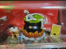 Lemax Spooky Town Halloween Village Hot Bath ...