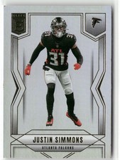 2025 Donruss Elite Justin Simmons Atlanta Falcons #95