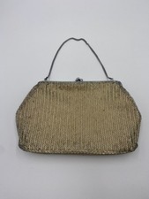 Vintage Glass Bead Clutch Purse Hong Kong