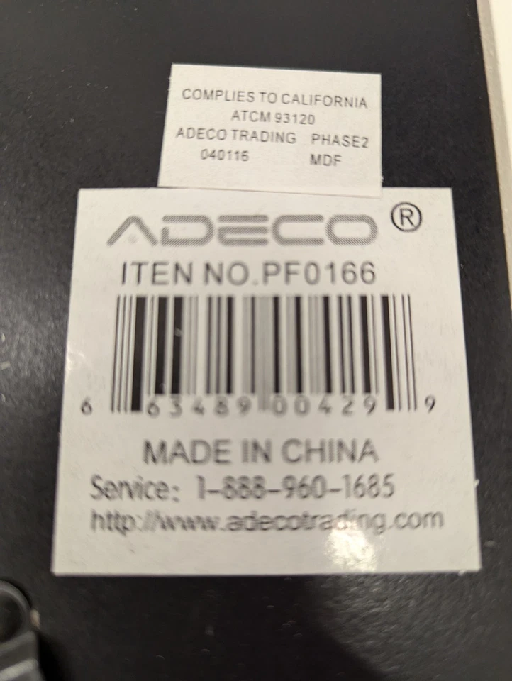 Adeco 5x7 White Wood Decorative Hinged Table Top Desktop Vertical Picture Frame - Image 3 of 4