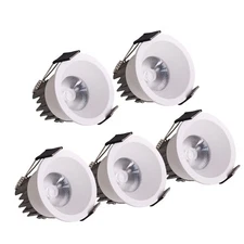5/10pcs Mini 3W Recessed Downlight Ceiling Light Wall Cabinet Spot Lamp+Driver 