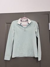 Fairway Greene Women s Blue Quarter zip Golf Top Size S