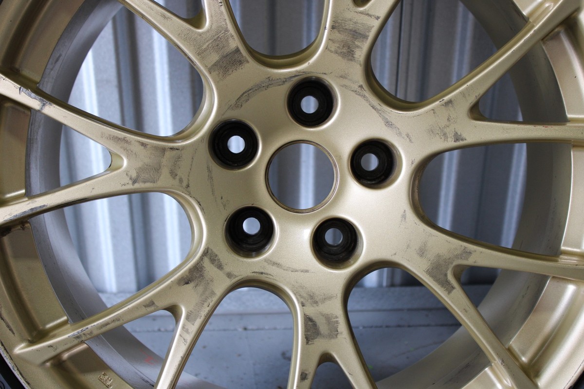 2018 SUBARU WRX STI TYPE RA BBS GOLD WHEEL RIM 19X8.5 +55 5X114