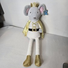 FAO Schwarz Plush Mouse Rat King Nutcracker Ballet Glow Bright Light Music 22"