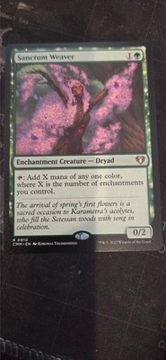 MtG Sanctum Weaver CMM