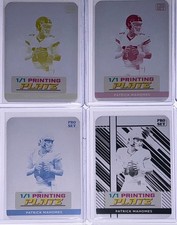 2024 Leaf Collective Football Patrick Mahomes Pro Set A Printing Plate 1/1 Set