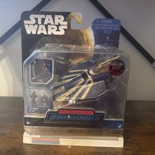 Star Wars Micro Galaxy Squadron Plo Koon   s Jedi Starfighter RARE  15000  0059