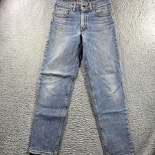 VINTAGE LEVIS 550 JEANS MENS 31x32 BLUE STONEWASH USA MADE RELAXED 90s GRUNGE