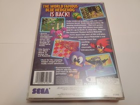 Sonic 3D Blast (Sega Saturn, 1996) Complete (CIB) EXCELLENT