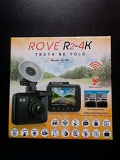 New ROVE R2-4K Truth Be Told Dash Camera wi-fi GPS sony imx 335 chip 2160p cam