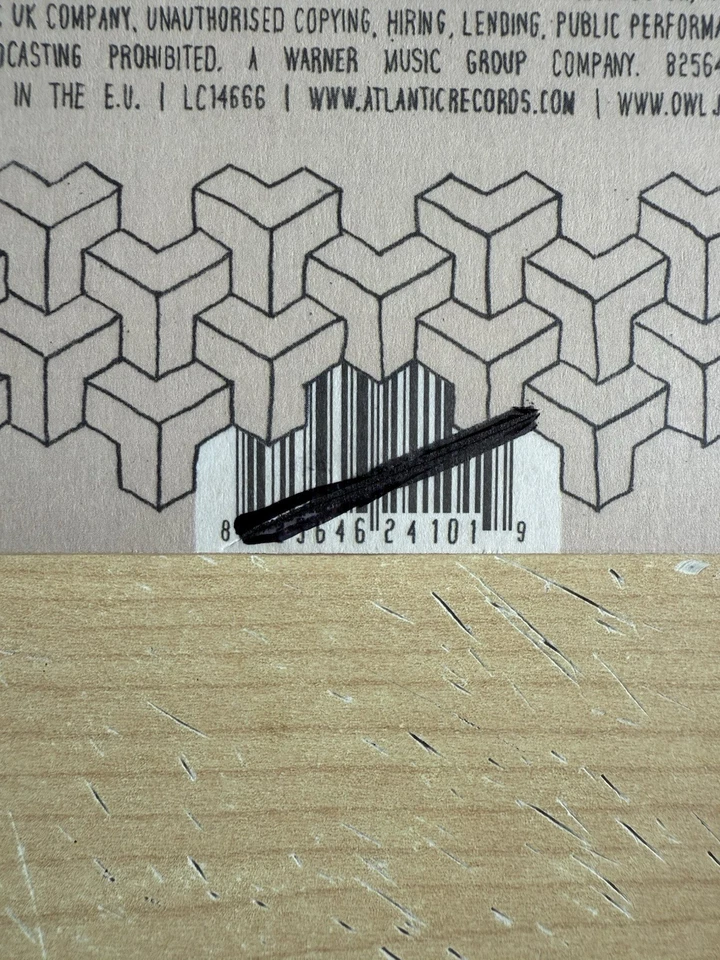 Owl John - Self-Titled Vinyl 2014 Pressing RARE Frightened Rabbit SEALED Foto 4 de 4