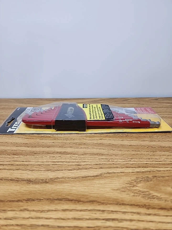 Titan 12713 13pc SAE Extra Long Ball End Hex Key Set - Image 4 of 4