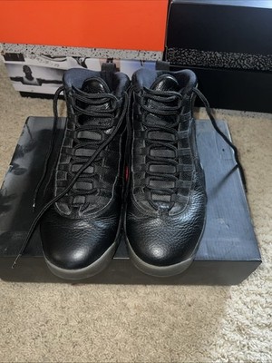 Air Jordan 10 OVO Black And Gold Sneakers Size 11