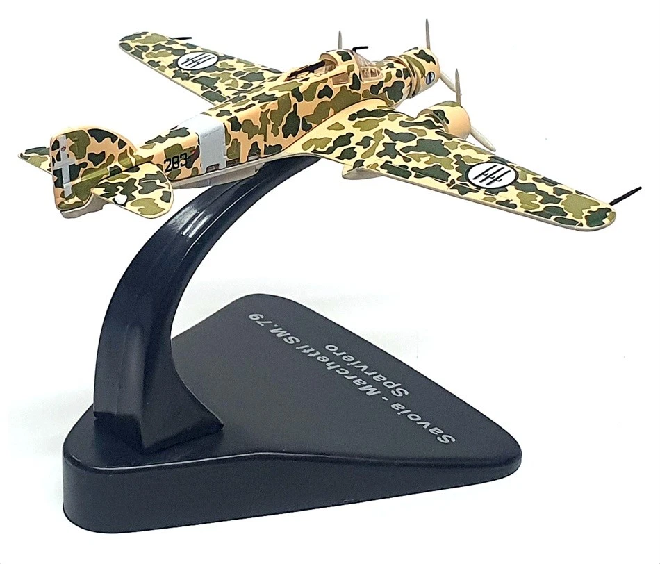Atlas Editions 1/144 Scale 4 646 120 - Savoia Marchetti SM.79 Sparviero - Image 2 of 4