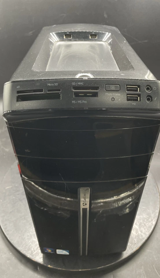 PC de escritorio Gateway procesador Intel Pentium unidad micro torre sin disco duro Foto 2 de 4