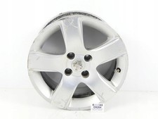 1x Alufelge 16 Zoll 7.0" 4x108 9684880380 Peugeot 3008 Rim Wheel