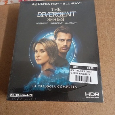 The Divergent Series 4K - The Complete Trilogy (BLU-RAY 4K UHD + BLU-RAY) Neu
