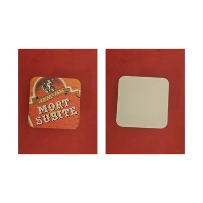 Mort Subite Mann Pferd Brauerei Bierdeckel Beermat