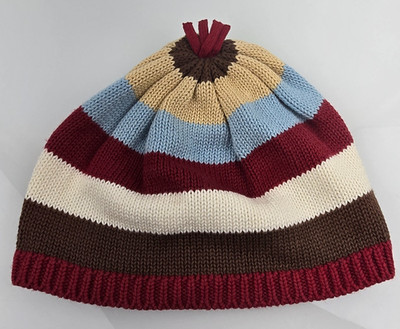 Baby Boy Clothes Gymboree 18-24 Traditional Style Bull Dog Sweater Hat Sripe