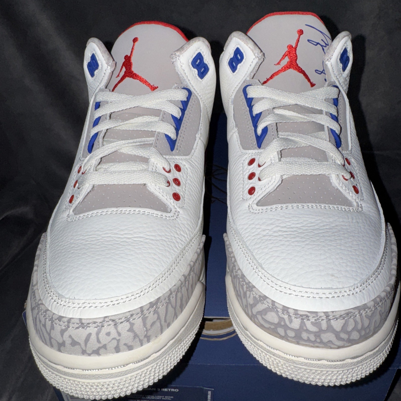 Nike Air Jordan 3 Retro Men's Size 9 International Flight Sail 136064-140 thumbnail 2