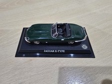 1:43 JAGUAR E-TYPE E TYPE GREEN NEAR MINT CONDITION