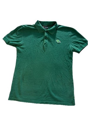 Dota 2 Men s M Green Polo Shirt Embroidered Short Sleeve