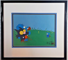 ❌Simpsons Matt Groening Field of Screams Itchy Scratchy production cel JSA LOA ❌Simpsons Matt Groening Field of Screams Itchy Scratchy production cel JSA LOA