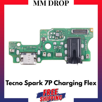 Für Tecno Spark 7P Ersatz Ladebuchse Dock Connector Mikrofonplatine Flex - UK