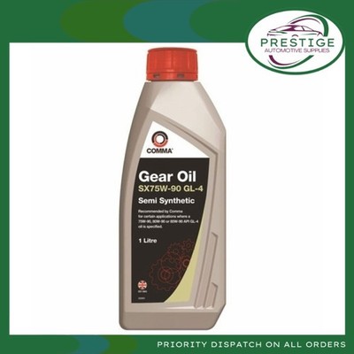 Comma SXGL41L SX75W-90 High Performance Gear Oil - 1 Litre