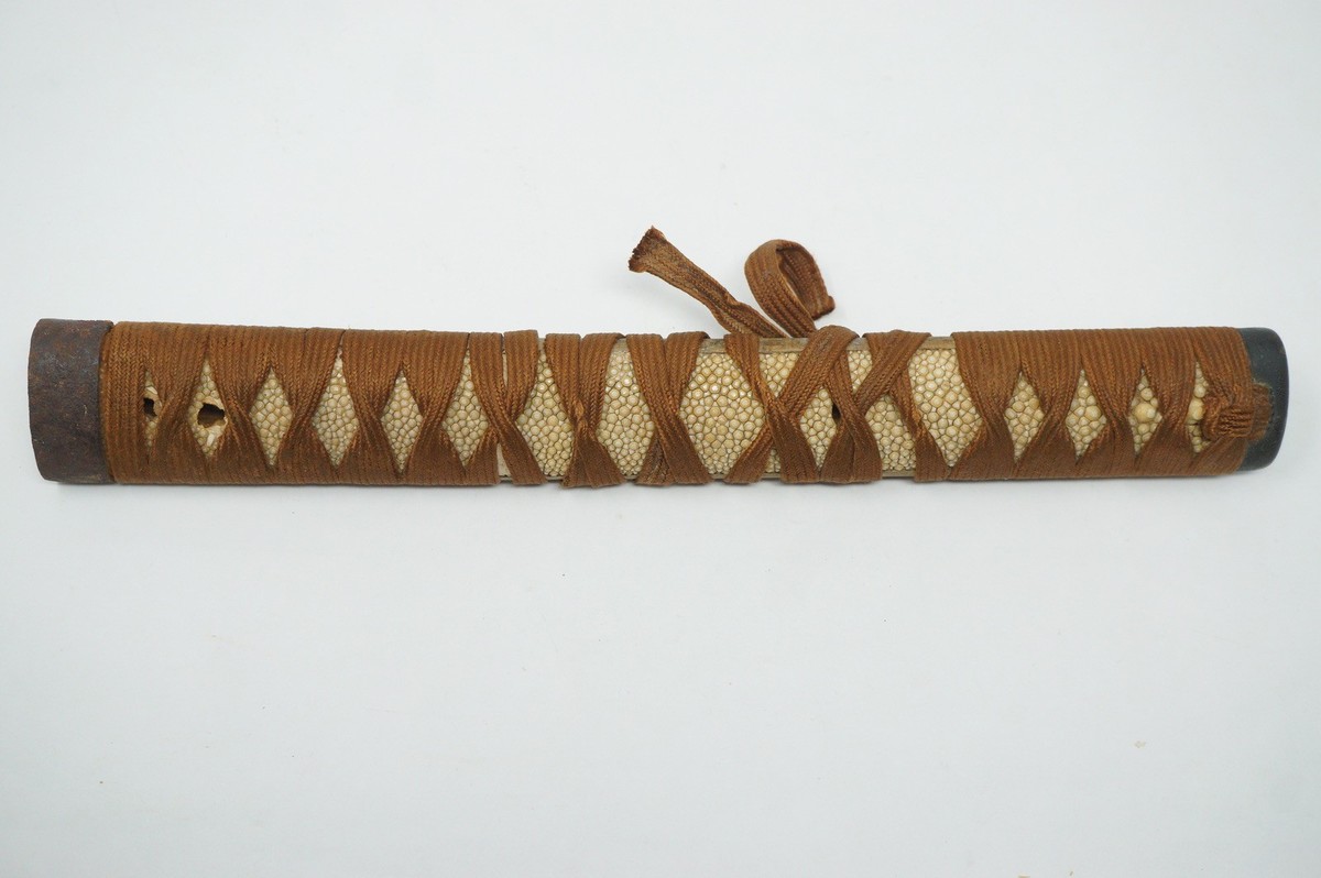 Japanese Katana Sword Parts Saya Tsuka Tsuka Antique Original from