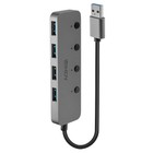 LINDY 43309 4 Port USB 3.0 Hub mit EIN-/Ausschaltern