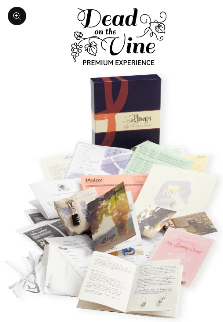 Dead on The Vine Immersive Murder Mystery Game - Hunt A Killer Mystery - Image 2 of 2