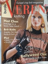 Verena Burda Knitting Magazine Fall 2008 New Copy