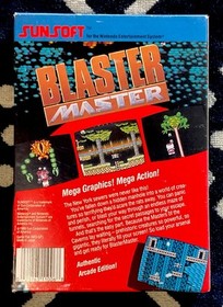 Blaster Master NES CIB ottime condizioni completo di scatola gioco Nintendo