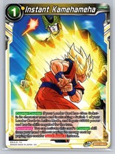Instant Kamehameha BT17-109 C Dragon Ball Super Card Game Extra Card Yellow