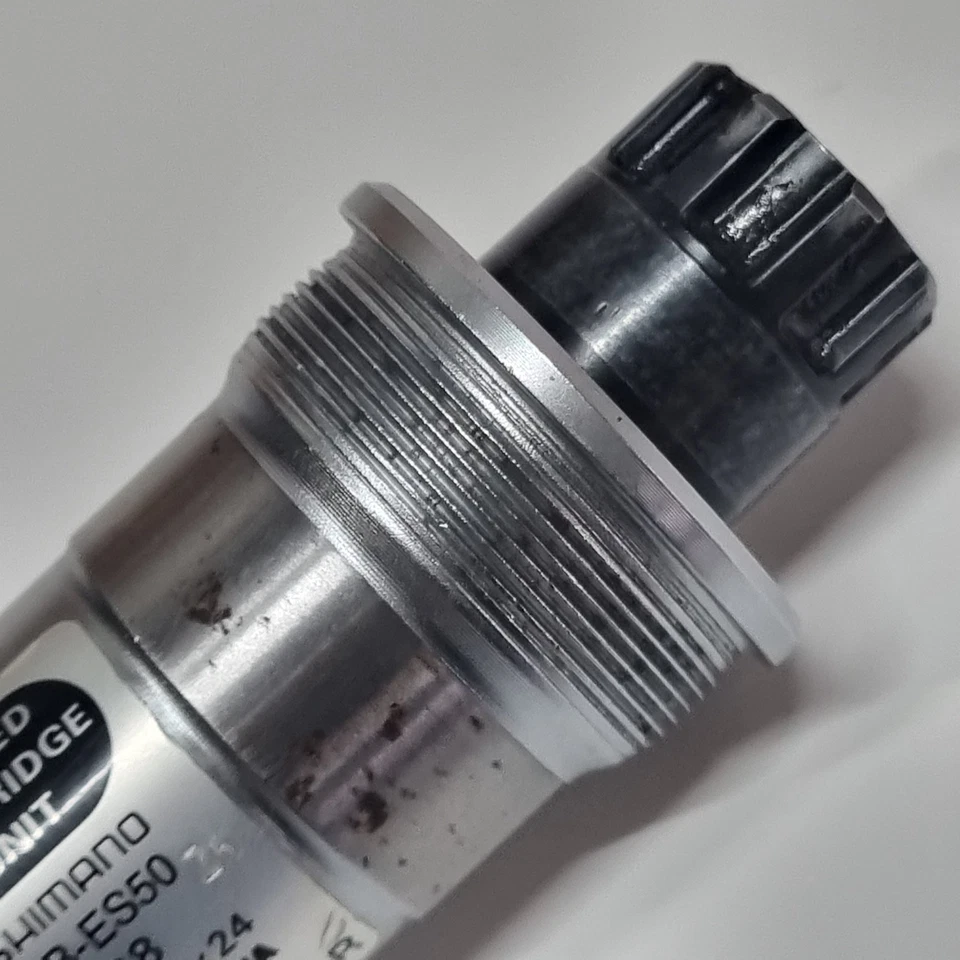 Shimano Deore BB-ES50 Octalink Bottom Bracket 68 mm Shell 113 mm Axle retro bike - Image 3 of 4