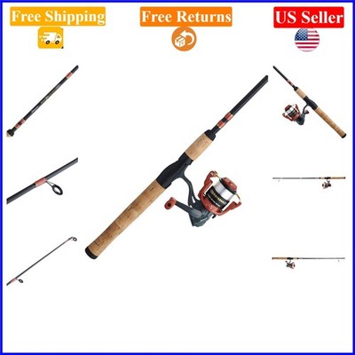 crusader spinning rod & reel combos Combo 6'6