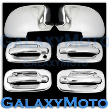00-06 Chevy Tahoesuburban Chrome Full Mirror4 Door Handlewo Psg Kh Cover