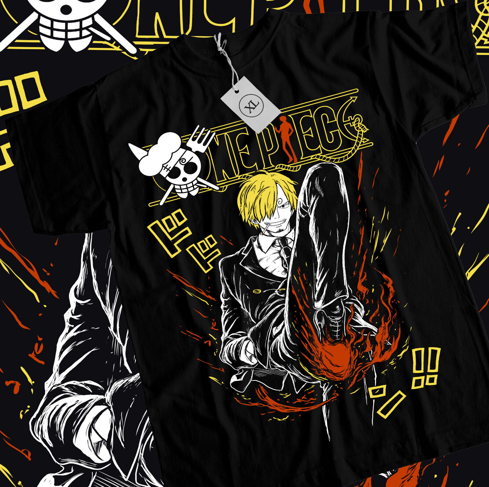 Sons of one piece sanji t-shirt