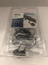 New 12 Brass Ball Rod Decorative Hooks Shower Curtain Rust Resist SHIPN24HR