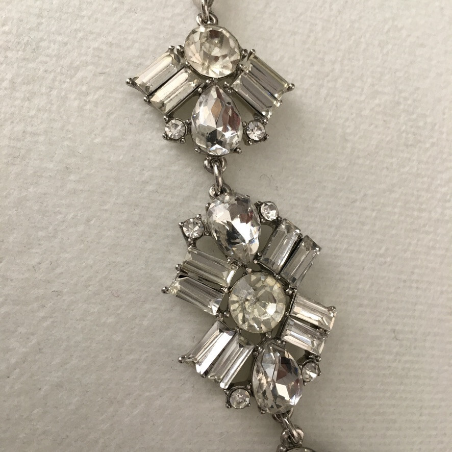 Sparkling Rhinestone Statement Necklace - image 19