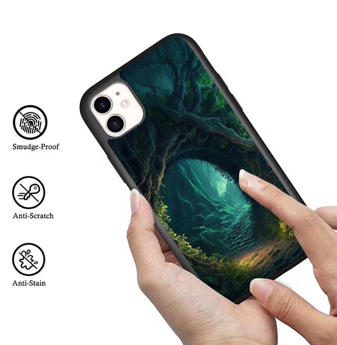 Magical Path forest nature Shockproof Cover For iPhone SE XS XR Max 5 6 7 8 Plus - Picture 15 of 25