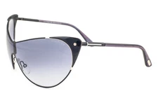 Tom Ford Vanda 364 01B Black / Gray Gradient Sunglasses TF364 01B 137mm