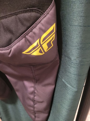 FLY RACING F-16 PANTS GREY/BLACK/HI-VIS - SZ Men's 30 - Picture 3 of 9