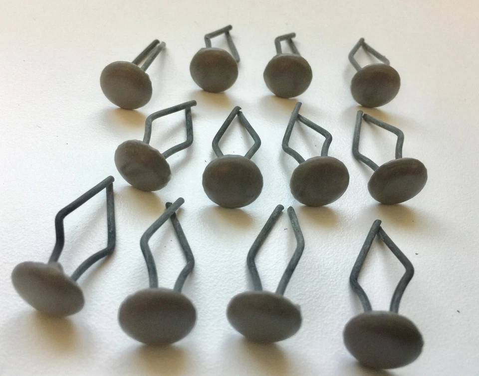 1953 1954  Chevrolet Truck Door Panel Retainer Clip set 12 pc # 332-34 Free Ship - Image 2 of 4