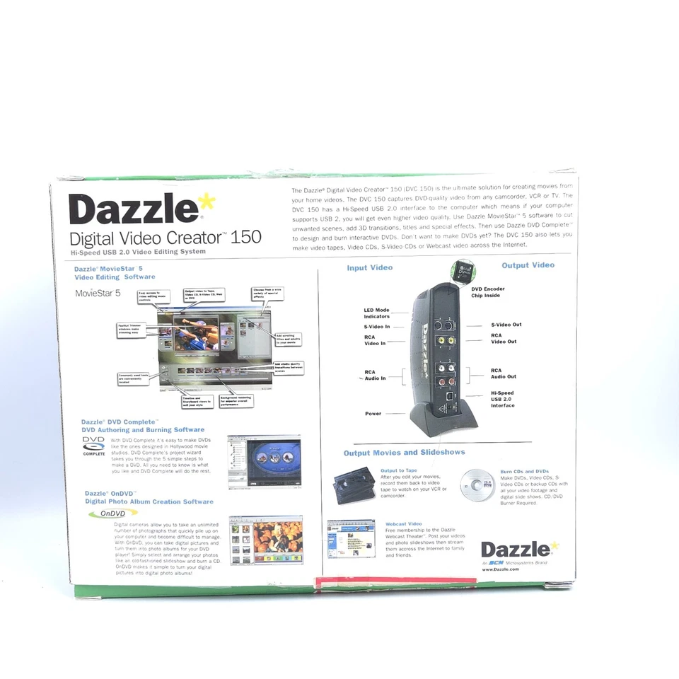 Dazzle Digital Video Creator 150 -Create & Edit Your Movies Like A Pro! - Image 2 of 4